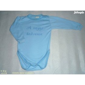 Feliratos hosszú ujjas body