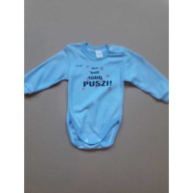 Feliratos hosszu ujjas body