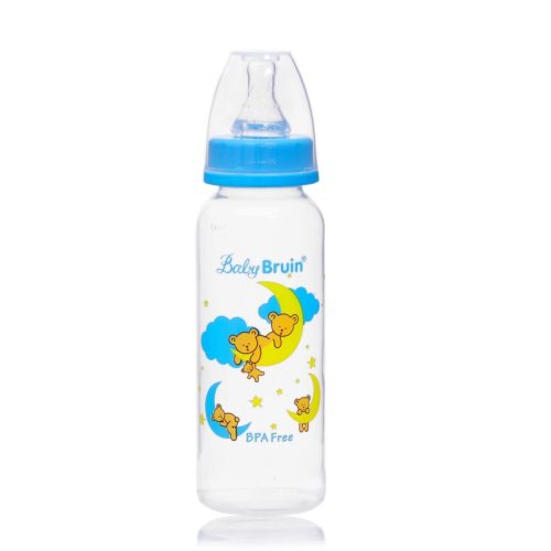Baby Bruin BPA mentes 240ml cumisüveg kék