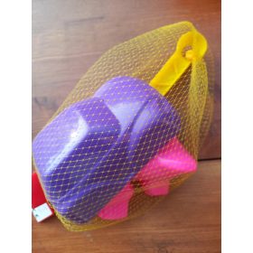 Lila autós forma homokzó 3 db.-os lànyoknak