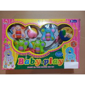 Forgó-zenélő műanyag pillangók